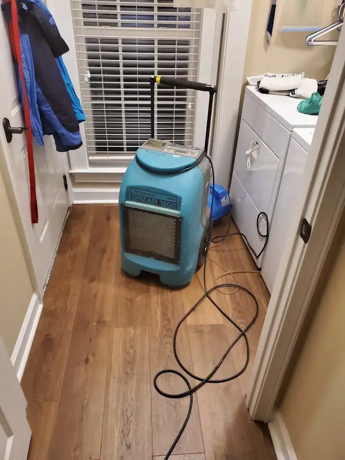 Commercial dehumidifier deployed for Crawl Space Restoration in Marblehead